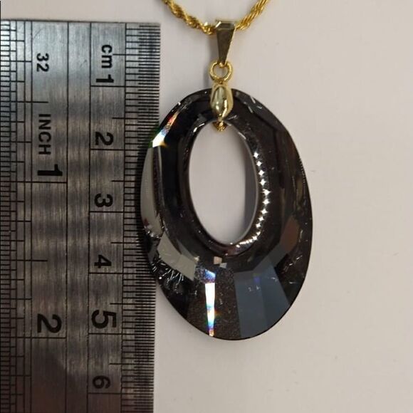 Swarovski authentic Crystals Gold plated rhodium - Picture 7 of 9